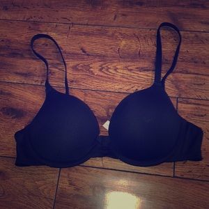 Victoria’s Secret Pink Black push-up bra.